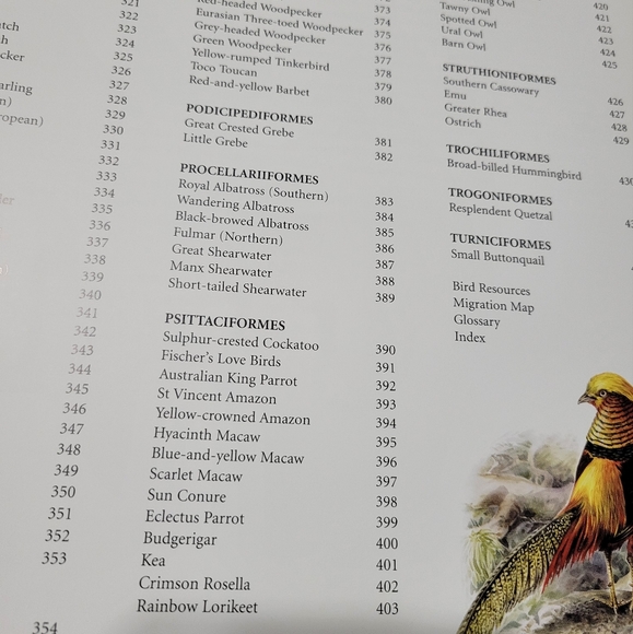 Encyclopedia of BIRDS book contains illustrations and photographs hardcover - Picture 5 of 11